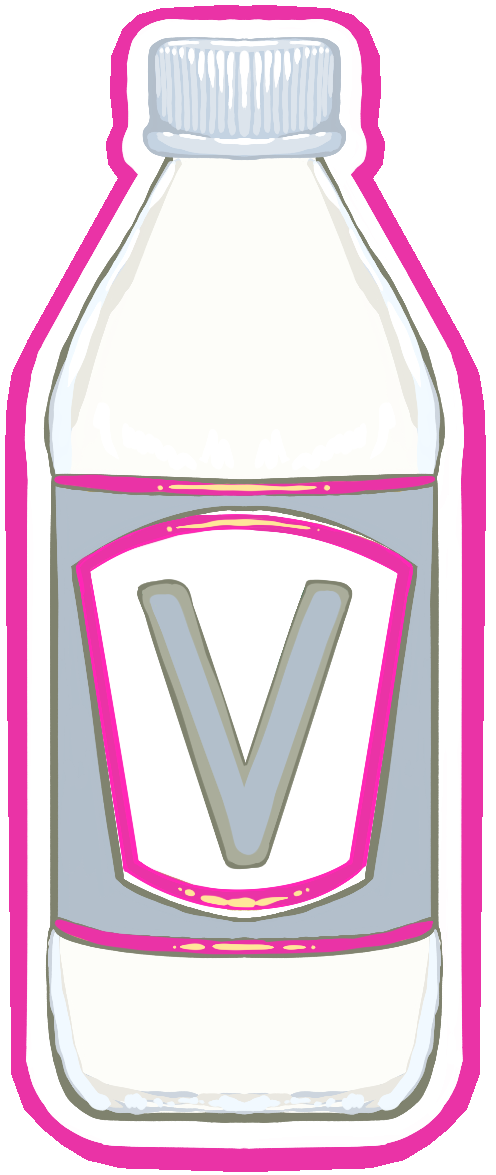 Vinegar bottle