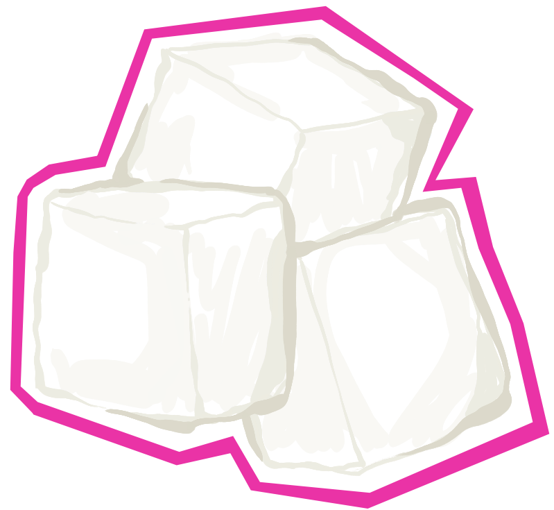 Sugar cubes
